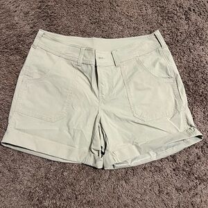 The North Face Women's Light Gray Cargo Shorts